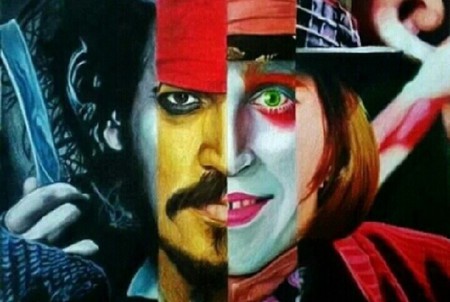 Jhonny Deep uno de los mejores Actores de todos los tiempos.